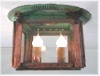 6 x 6 Interior Salem Low Ceiling Dual Candle Tavern Lantern