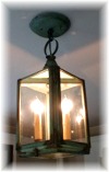 6x9 Interior Pennsylvania Dual Candle Ceiling mount