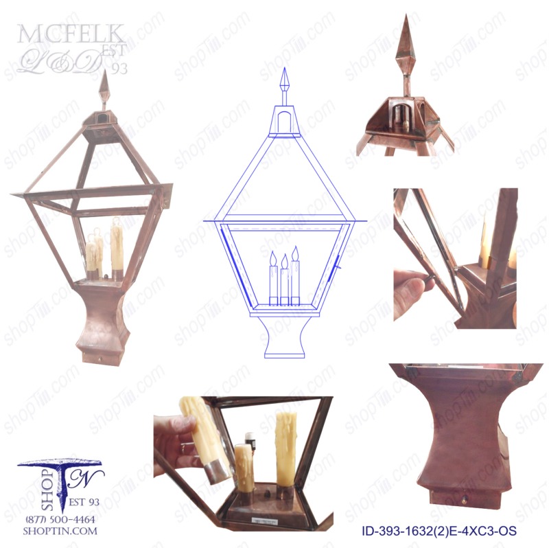 Old Salem Post Lantern Designs